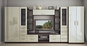 Living PS Liudmila X 4.2 m (TV-1.2 m) Mokka / Bianco-Bej