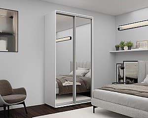 Dulap-cupe Nex Home Oglinda Alb 120x60x220 cm