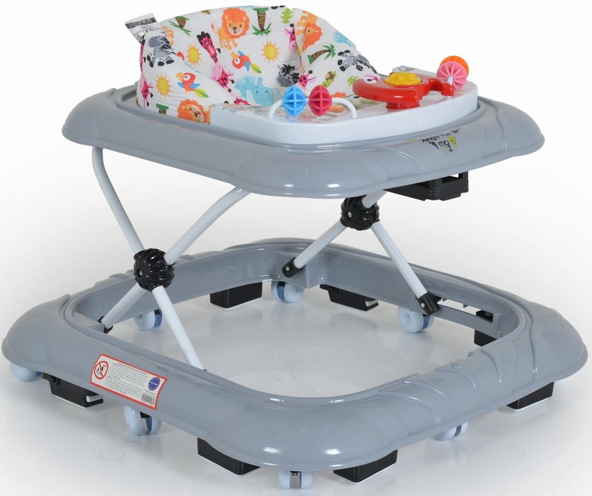 Ходунок Moni Jungle Fun Grey