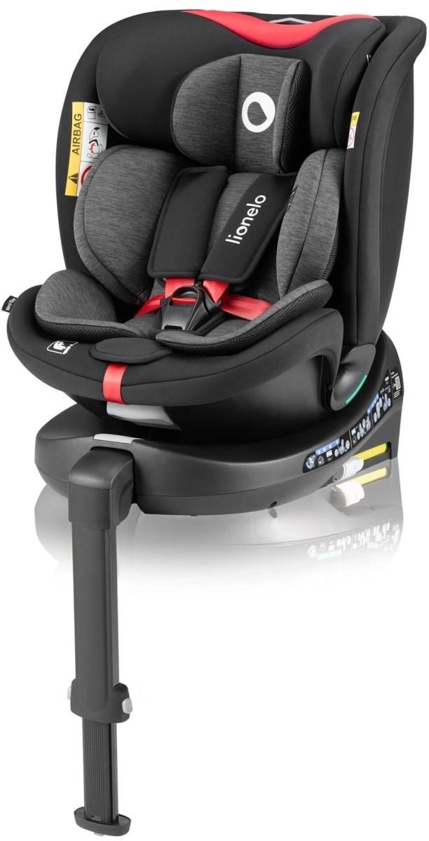 Детское автокресло Lionelo Navy Black Red