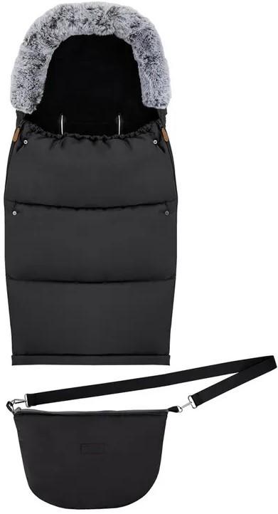 Husa de iarna pentru carucioare MoMi Sardi 2in1 Black