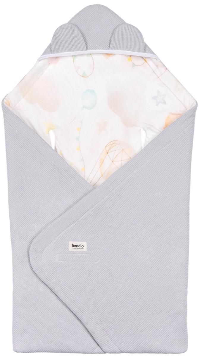 Конверт для малышей Lionelo Travel Grey Balloon