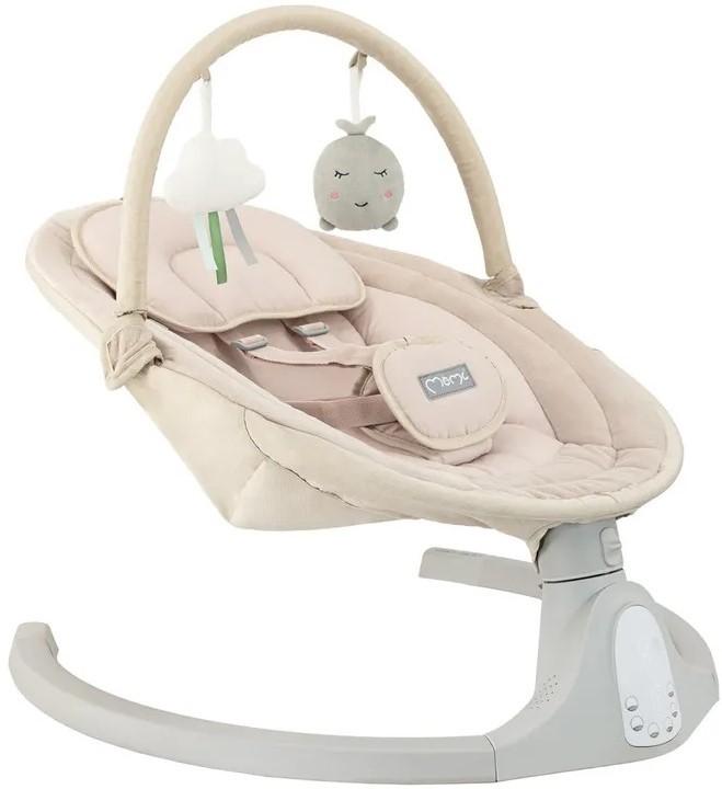 Шезлонг детский MoMi Pearl Бежевый