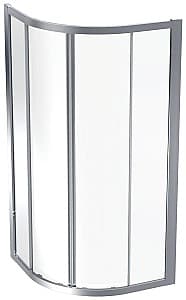 Cabina de dus GEBERIT Geo semi-rotunda 80x80x190