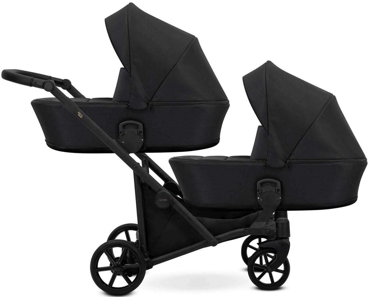 Коляска для двойни Kunert Brav Duo Black