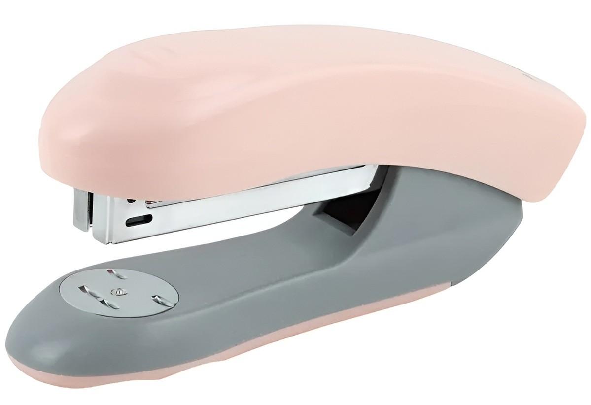 Степлер Axent Welle-2 №24/6, 20 листов, розовый, 4820-10-A