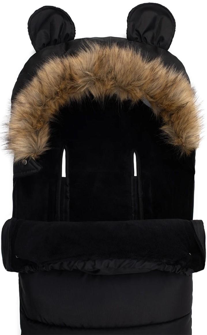 Зимний чехол для колясок MoMi Cozy Black