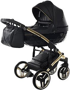 Коляска 2 в 1 Junama Diamond Fluo V3 Black Gold