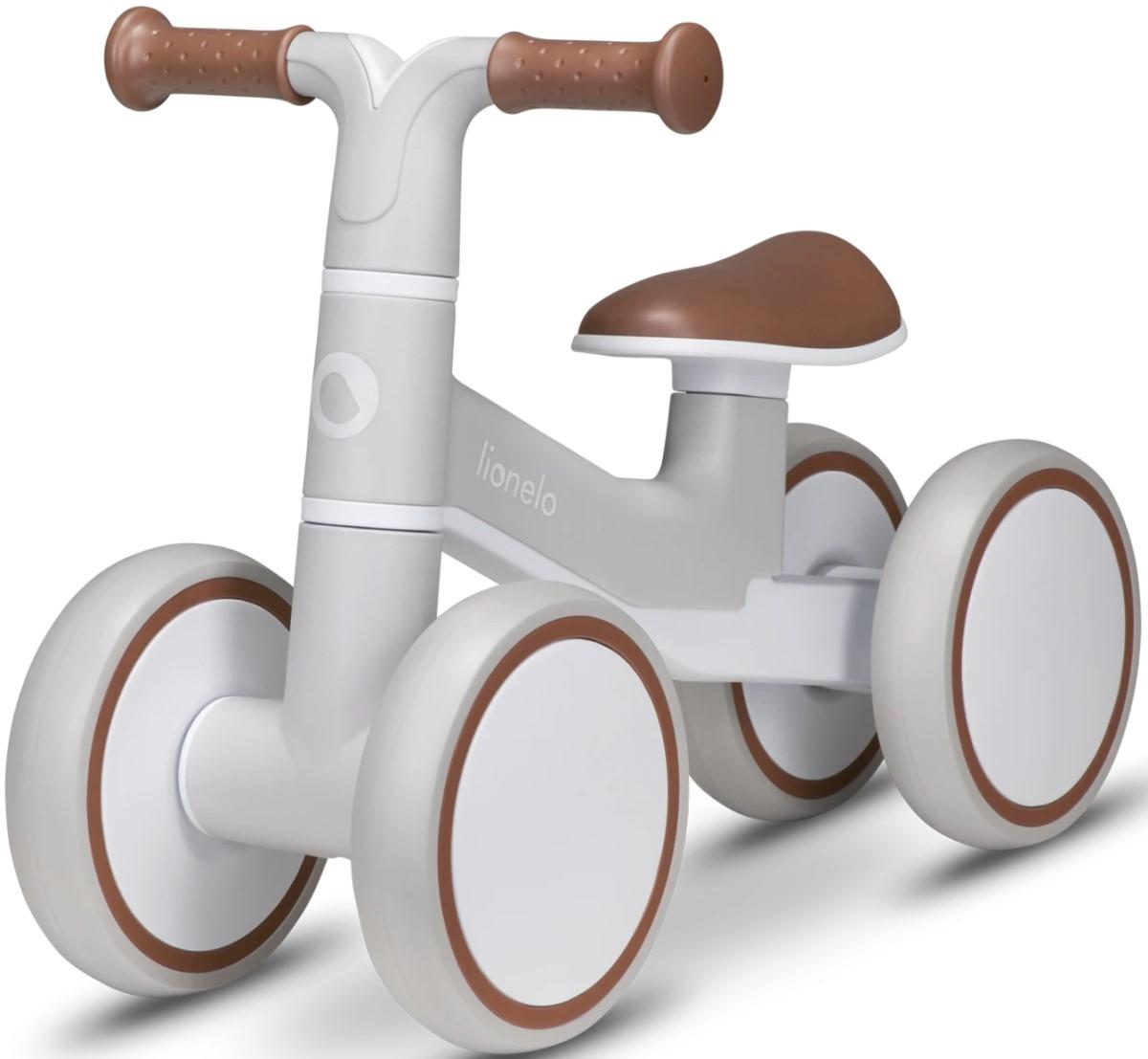 Bicicleta fara pedale Lionelo Villy Beige Latte