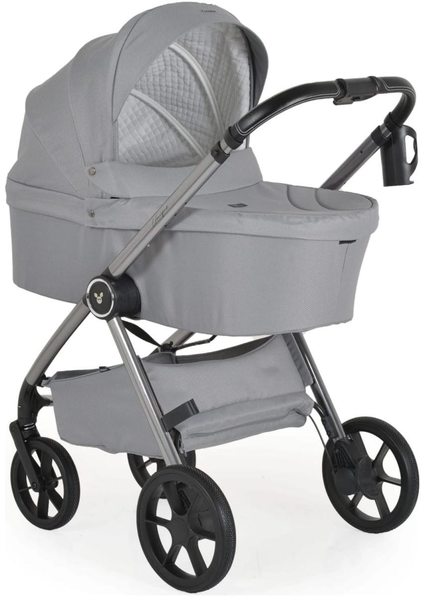 Carucior 3 in 1 Moni Unique Cloud Silver