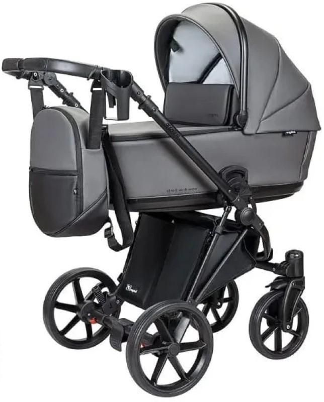 Carucior 2 in 1 Angelina Enigma Eco Leather Grey