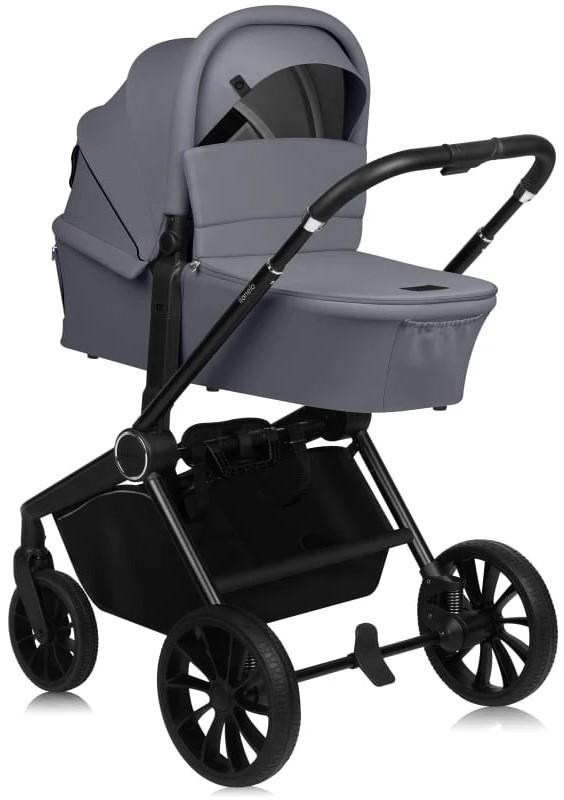 Carucior 2 in 1 Lionelo Mika Plus Grey Stone
