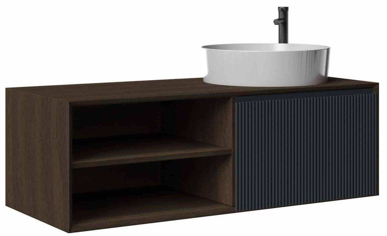 Dulap sub lavoar Orka Boxes 120 Smoked Mese