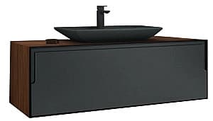 Шкаф под умывальник Orka Craft 120 Ceviz Антрацит