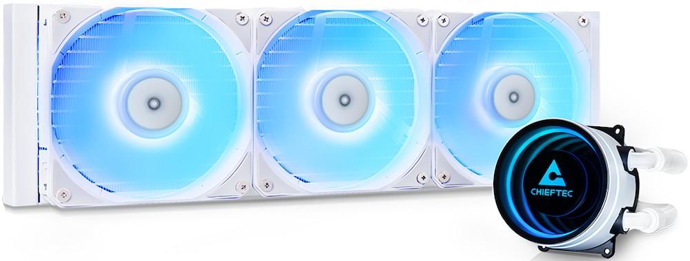 Кулер для процессора CHIEFTEC Iceberg 360 A-RGB White (CLC-360-RGB-W)