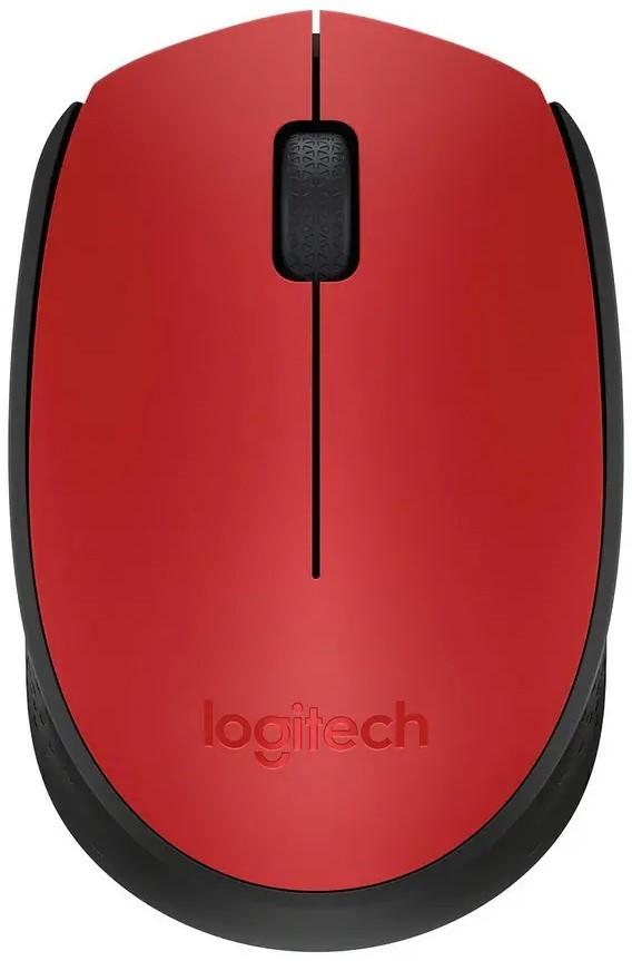 Mouse Logitech Wireless Mouse M171 RED