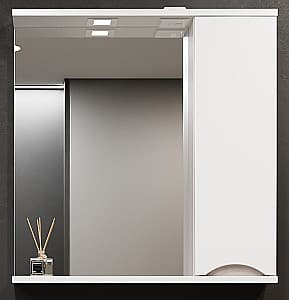 Dulap de baie Bayro Elara 650x750 drept Alb Mat