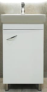 Dulap sub lavoar Bayro Dalas Alb Mat 122476