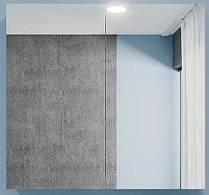 Dulap de baie Bayro Optima 700x700 Alb