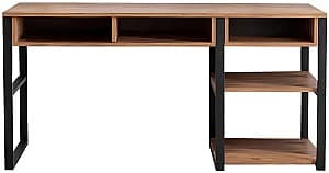 Masa de birou Trendy Emro Nuc (Maro)/Negru