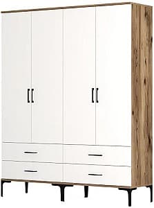 Шкаф Trendy Kumsal TT Орех / Белый
