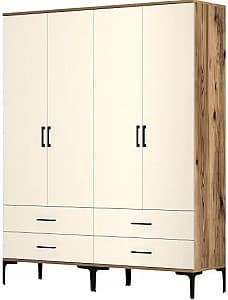 Dulap Trendy Kumsal TT Nuc / Crema