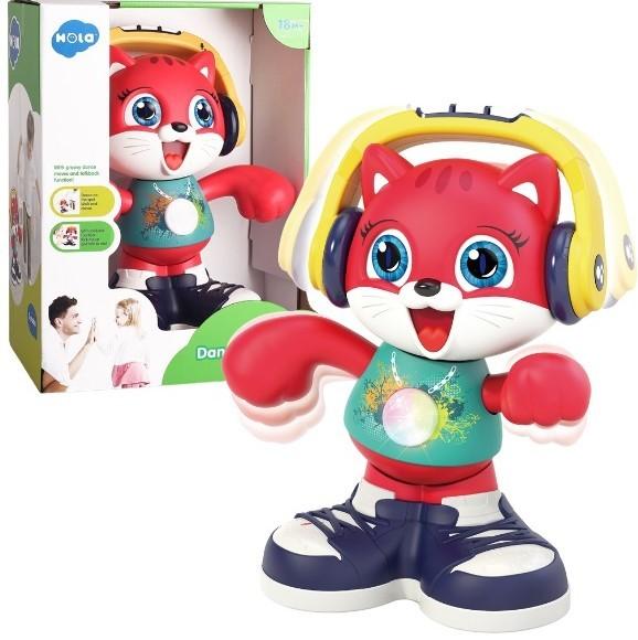 Jucarie interactiva Hola Toys Motanul dansator (A721)
