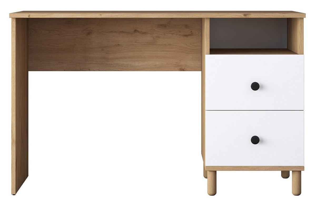 Masa de birou Trendy HA109 2633 Nuc (Maro)/Alb