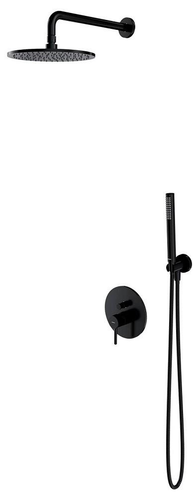 Душевая система Omnires Y Black SYSY18BL