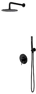Set de duș Omnires Y Black SYSY18BL