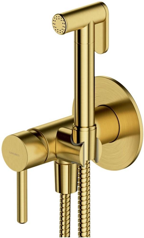 Смеситель для биде Omnires Y Brushed Brass SYSYBI2BSB