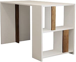 Masa de birou Trendy Lima Alb/Nuc (Maro)