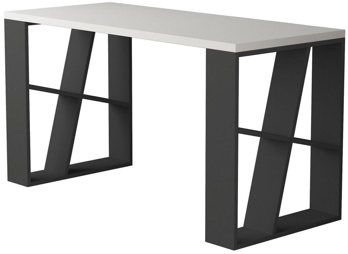 Письменный стол Trendy Медовый Белый/Антрацит (Серый)
