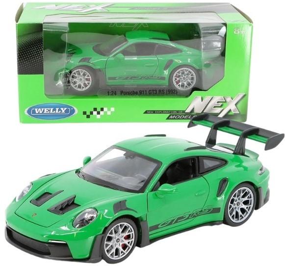 Игрушечная машина Welly Porsche 911 (992) GT3 RS