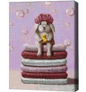 Алмазная картина BrushMe Банный день, Lucia Heffernan 40*50 см (без упаковки)