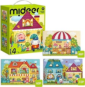 Пазлы Mideer Сказочный город (MD1645)