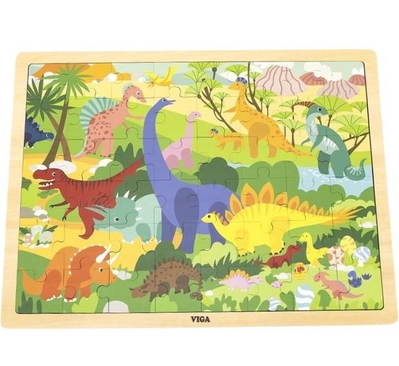 Puzzle VIGA Dinozauri (44584)
