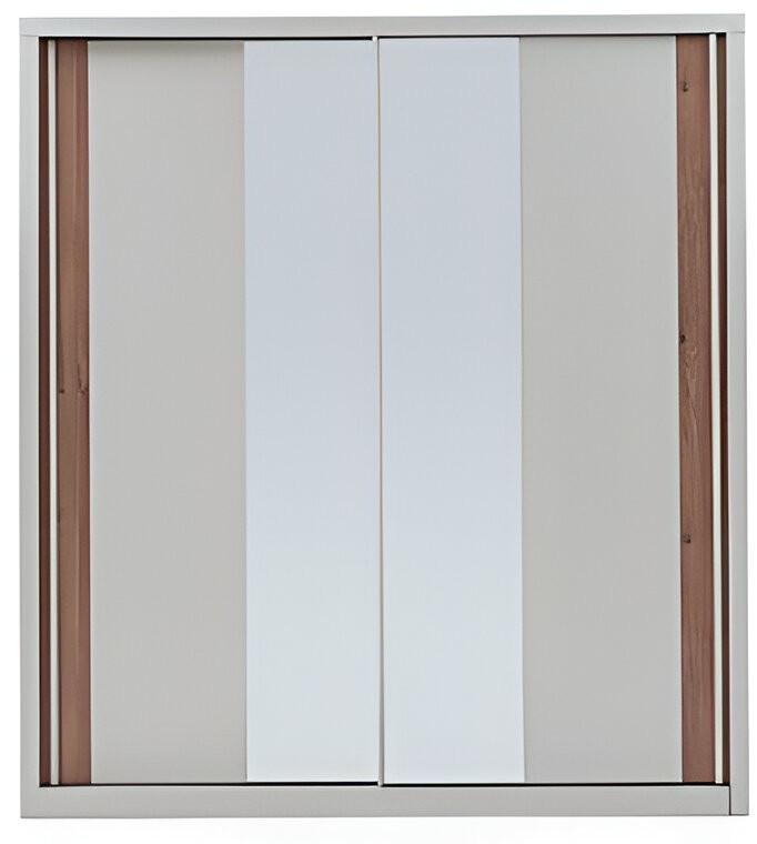 Dulap-cupe Dogtas MAYER 240cm Alb/Stejar (Bej)