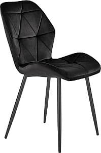 Scaun fier Halmar K-453 Negru
