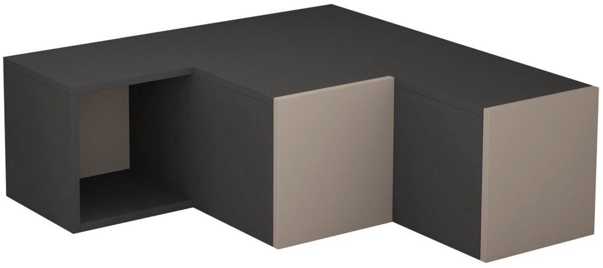 Tumba pentru televizor Trendy Compact Antracit (Gri)/Moka (Maro)