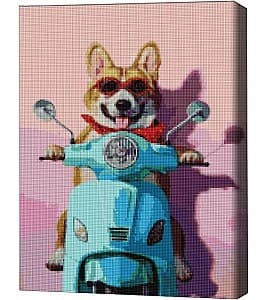 Алмазная картина BrushMe Римские каникулы, Lucia Heffernan 40*50 см (без упаковки)
