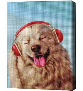 Pictura cu diamante BrushMe Cântec dulce, Lucia Heffernan 40*50 сm (fără cutie)
