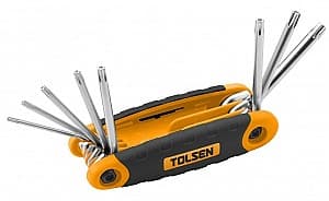 Набор ключей Tolsen 8 складных ключей TORX T9-T40 (20069)