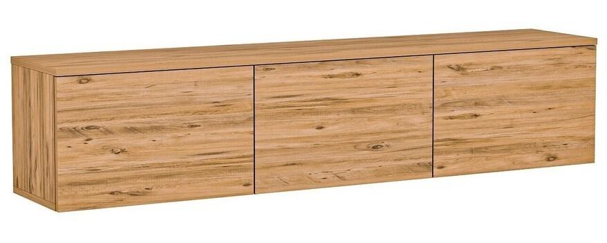 Тумба под телевизор Trendy Неоновая подсветка Атлантическая сосна (Коричневый)