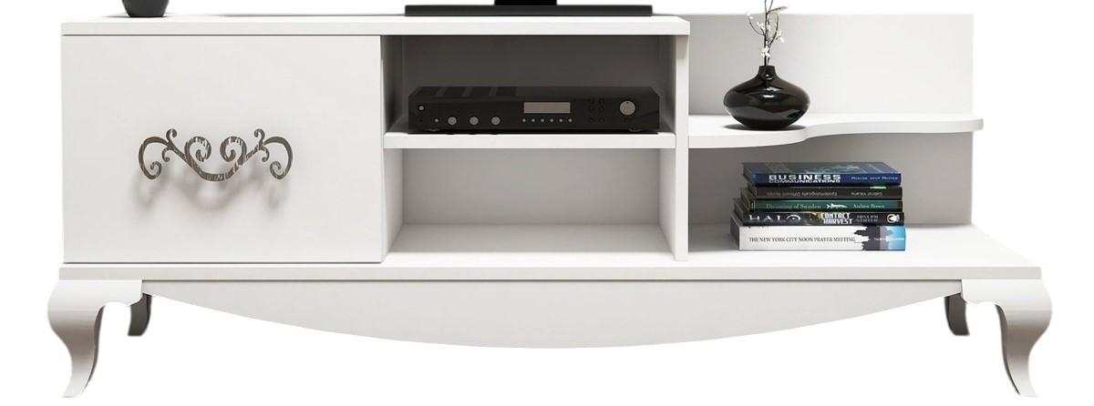 Tumba pentru televizor Trendy Sultan Alb