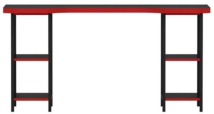 Masa gaming Trendy Phoenix 4 Negru/Rosu