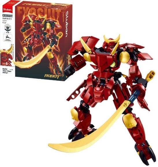 Конструктор Sluban Красный самурай (B1311)