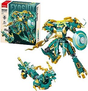 Constructor Sluban Robot – Dragon 2 în 1 (B1275)