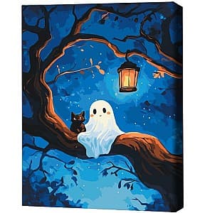 Tablou pe numere BrushMe Prieteni de Halloween 40х50 cm (fără cutie)