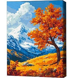Tablou pe numere BrushMe Peisaj de toamnă 40х50 cm (fără cutie)